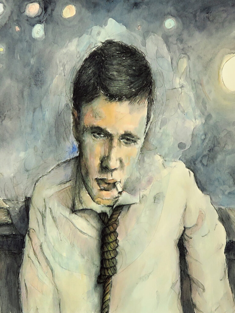 ''the poet'' by Marek Jaśkowiec